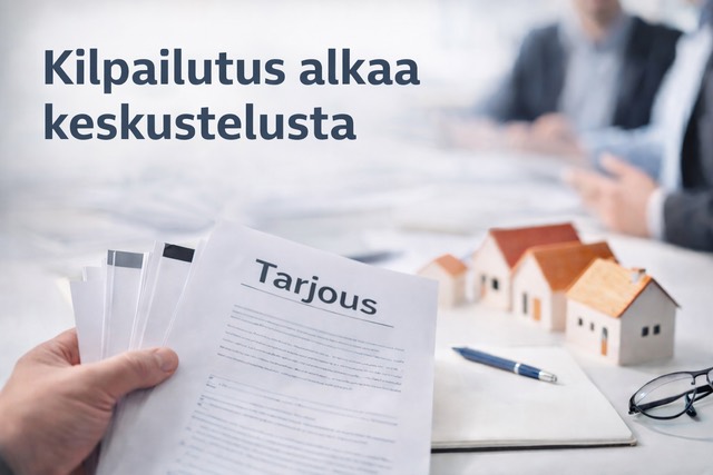 Taloyhtiön hallitus suunnittelemassa isännöinnin kilpailutusta ja palvelumallin valintaa